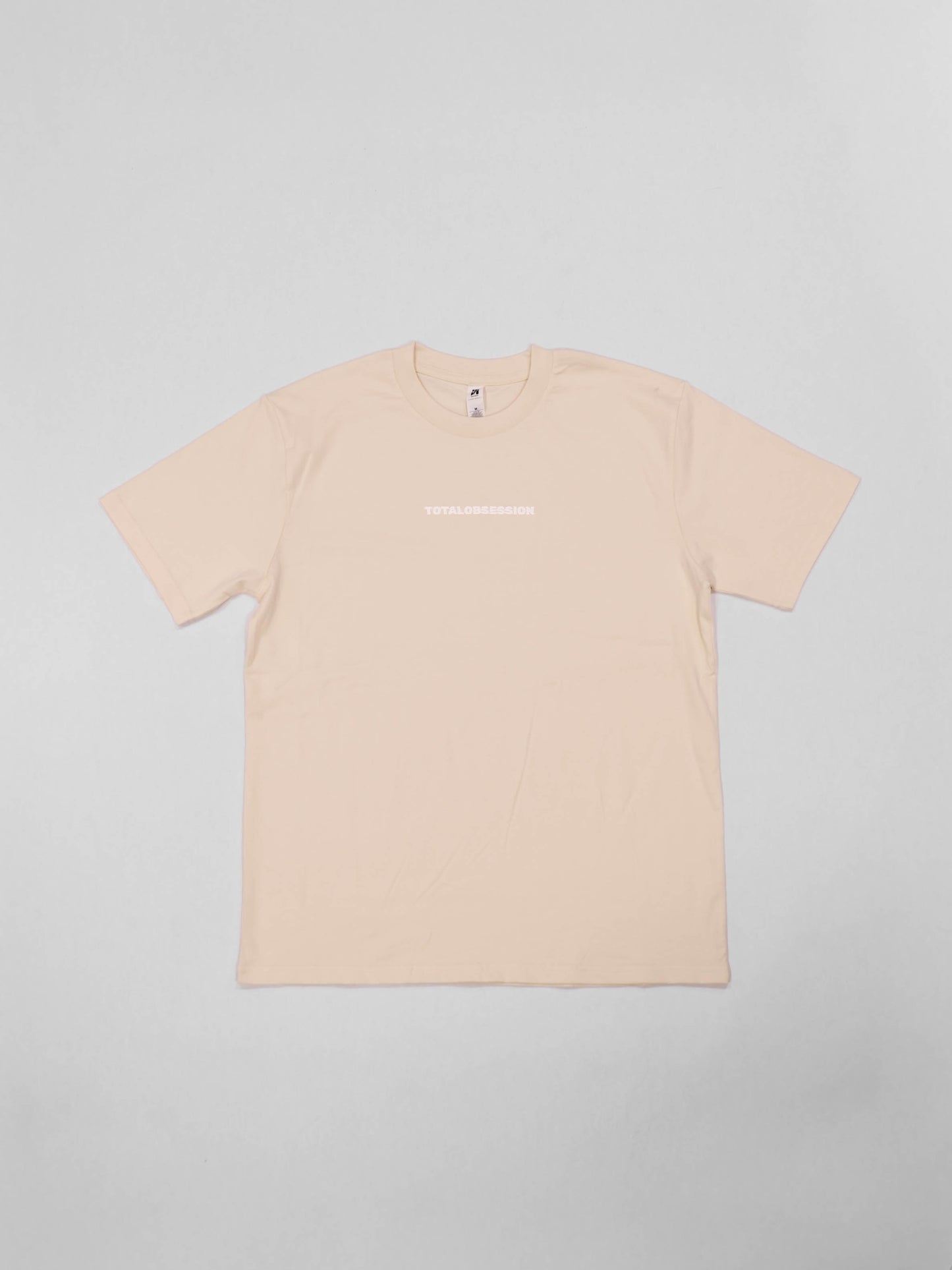 ESSENTIAL FITTED TEE - CREAM