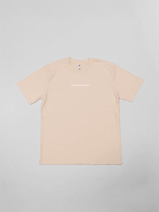 ESSENTIAL FITTED TEE - CREAM